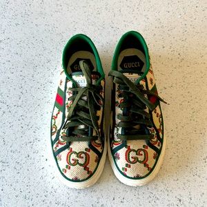 Womens 100 Tennis 1977 Gucci Sneaker